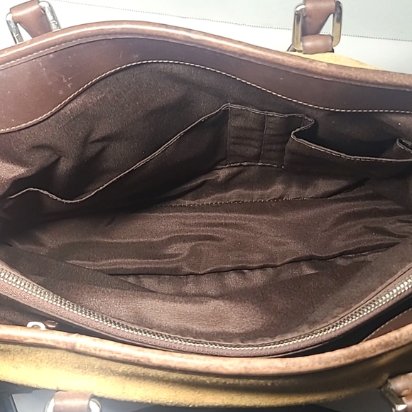 Coach Vintage Suede and Leather Hampton XL Tote/Carryall #H3S-5121 - Picture 13 of 17